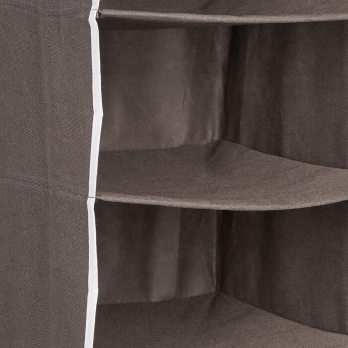 Relaxdays Hängeregal Kleiderschrank 6 Fächer