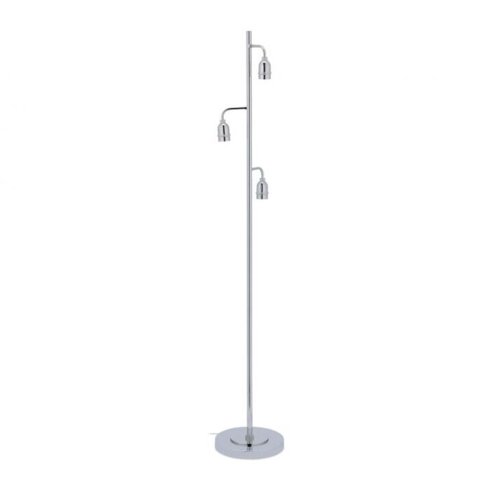 Relaxdays Stehlampe in Silber