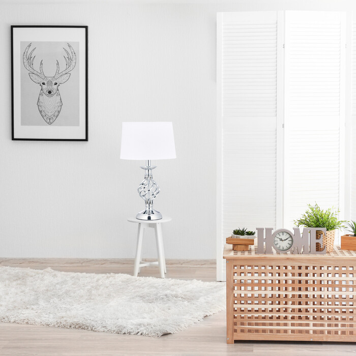 Relaxdays Tischlampe modern dimmbar