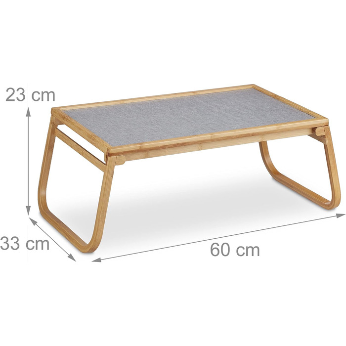 Relaxdays Küchenrollenhalter stehend, Edelstahl, Papierrollenhalter für die Küche, HxD: (23 x 60 x 33 cm, Natur/Grau)
