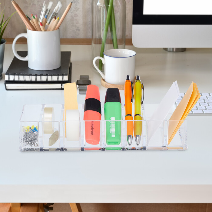 Relaxdays Make Up Organizer mit 8 Fächern