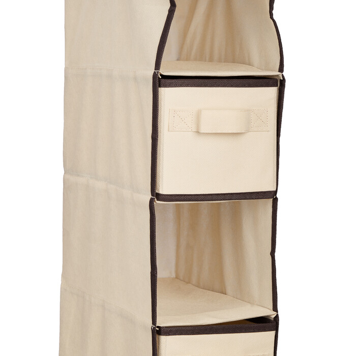 Relaxdays Hängeregal Kleiderschrank 7 Fächer