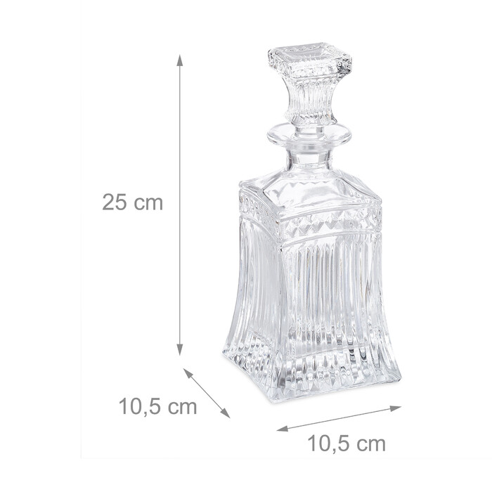 Relaxdays Whisky Set 5-teilig