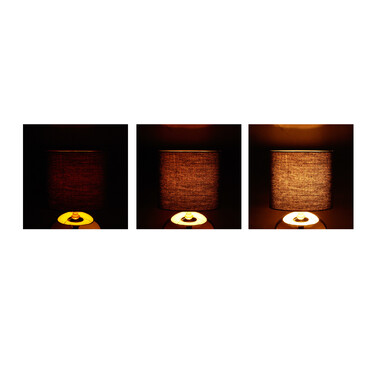 Relaxdays Nachttischlampe Touch