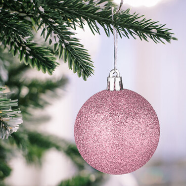 Relaxdays Weihnachtskugeln im 100er Set