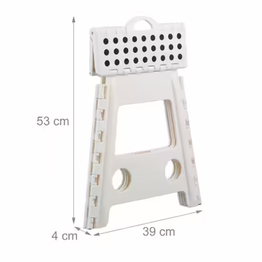Relaxdays Klapphocker faltbar XL