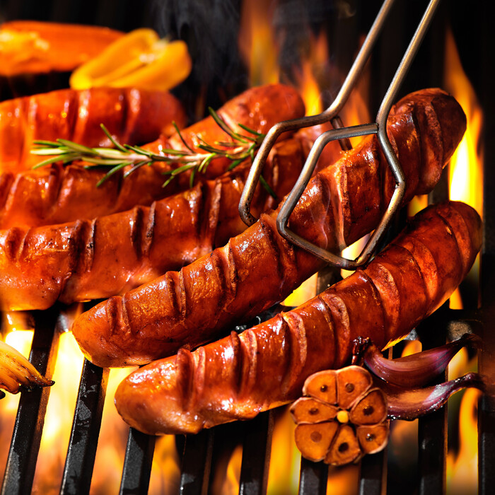 Relaxdays Edelstahl Grillzange im 3er Set