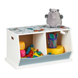 Relaxdays Kinderregal 2 Fächer