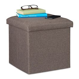 Relaxdays Sitzhocker mit Stauraum