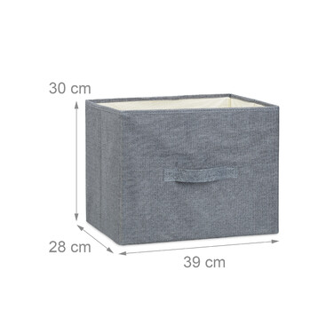Relaxdays Regalsystem verschiedene Varianten grau