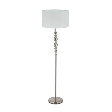 Relaxdays Stehlampe Wohnzimmer beige