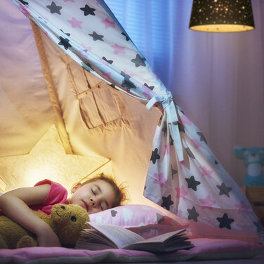 Relaxdays Kinderzimmerlampe Sterne