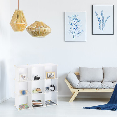 Relaxdays Regalsystem 9 Fächer
