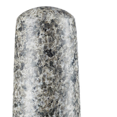 Relaxdays Granit Mörser mit Stößel 17 cm