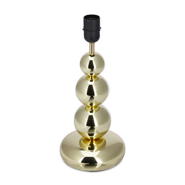 Relaxdays Tischlampe Gold