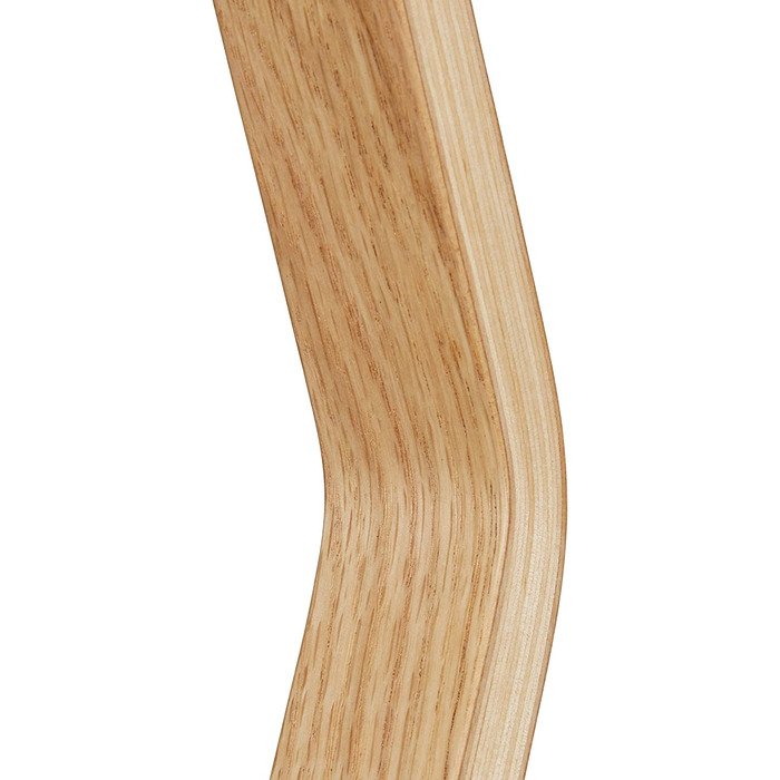 Relaxdays Herrendiener, für Anzug & Hose, Holz Metall Mix, Schlafzimmer, Kleiderbutler, HBT 107 x 48 x 20 cm, weiß/Natur