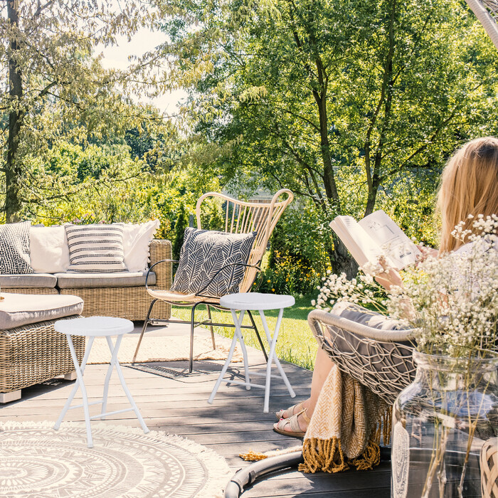 Relaxdays Klapphocker BASTIAN