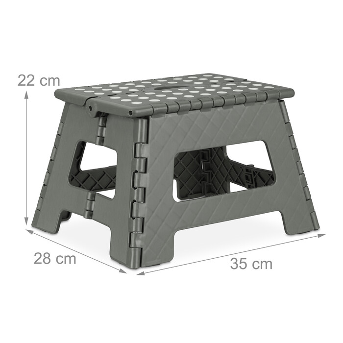 Relaxdays Klapphocker faltbar M