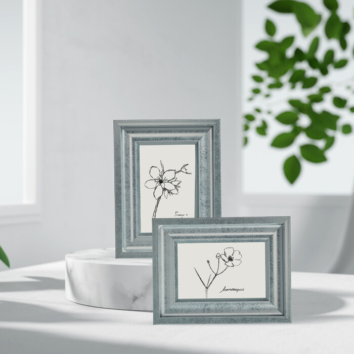 Relaxdays Bilderrahmen 13x18 cm 2er Set
