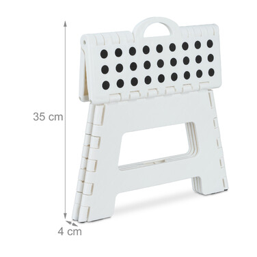 Relaxdays Klapphocker faltbar M