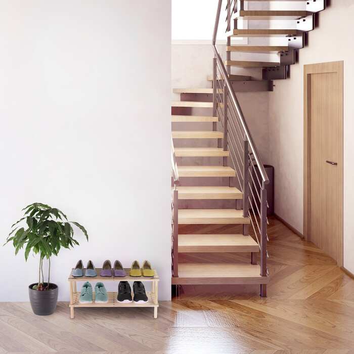 Relaxdays Schuhregal Holz