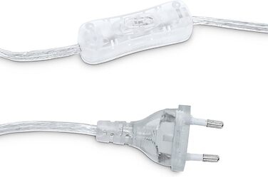 Relaxdays Tischlampe, Nachttischlampe im Kristalldesign, HxD: 54 x 29,5 cm, E27 Fassung, Tischleuchte mit Schirm, rosa