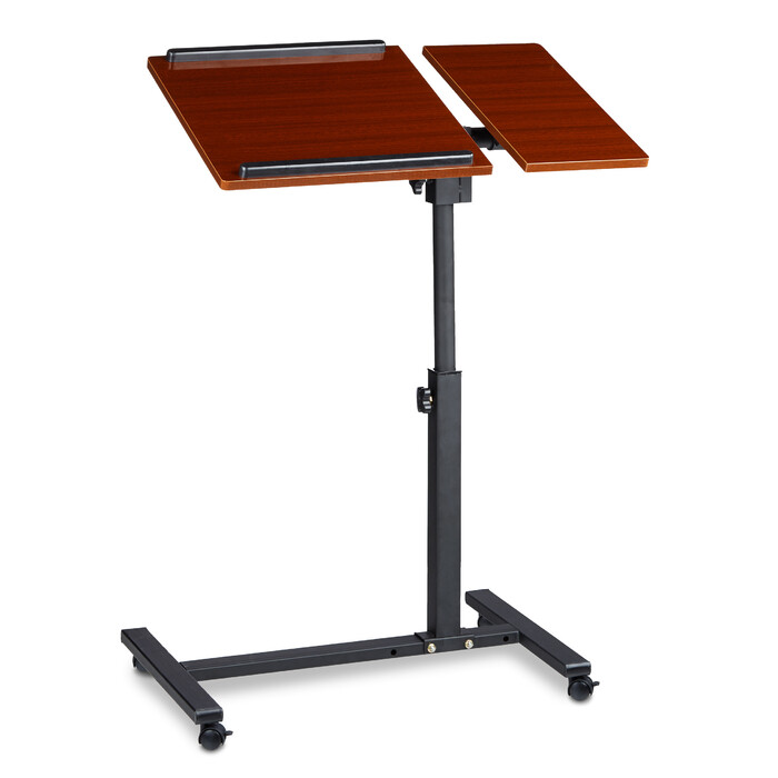 Relaxdays Laptoptisch mit verstellbarem Mauspad