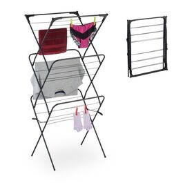 Relaxdays Turm Wäscheständer klappbar