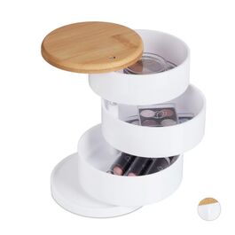 Relaxdays Make Up Organizer mit 3 Fächern