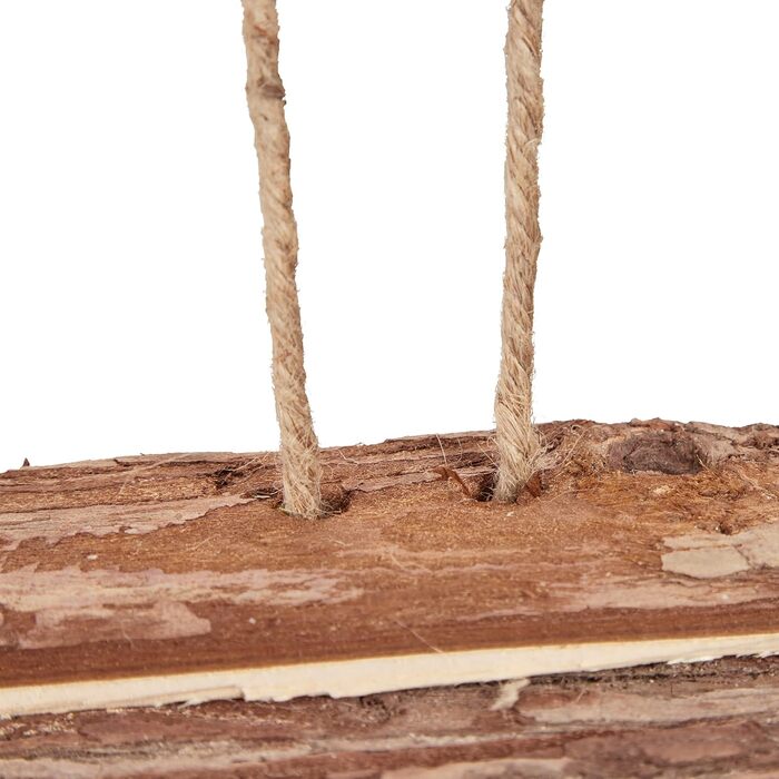Relaxdays Vogelfutterhaus, Holz, HBT: 19x22x16,5 cm, Garten, Vogelfutterspender, Natur