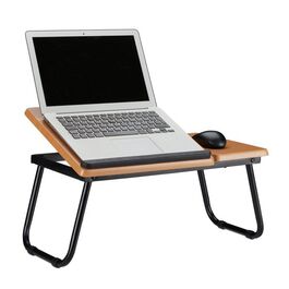 Relaxdays Laptoptisch mit neigbarer Arbeitsfläche
