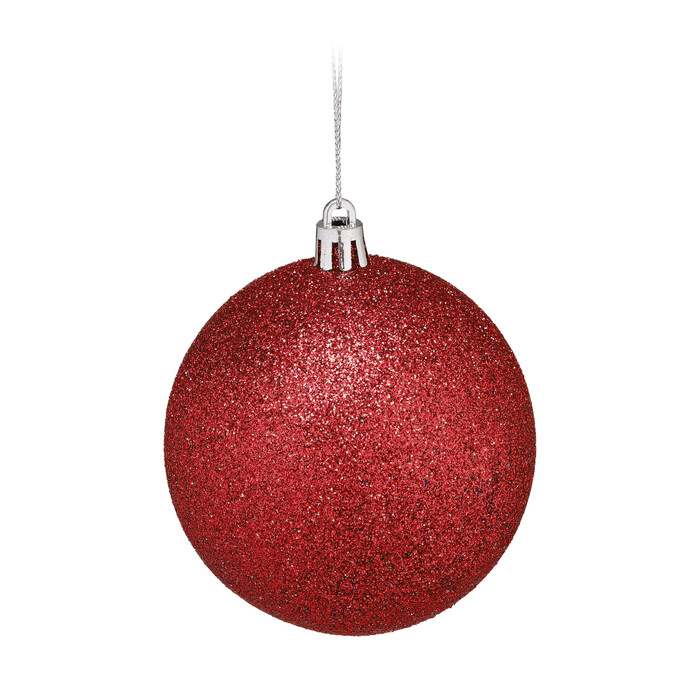 Relaxdays Weihnachtskugeln im 110er Set