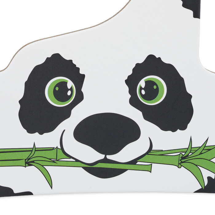 Relaxdays 20er Set Kinderkleiderbügel Panda
