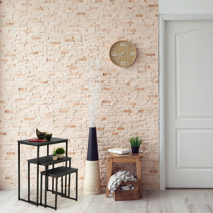 Relaxdays Beistelltisch 3er Set