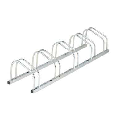 Relaxdays Fahrradständer für 5 Fahrräder