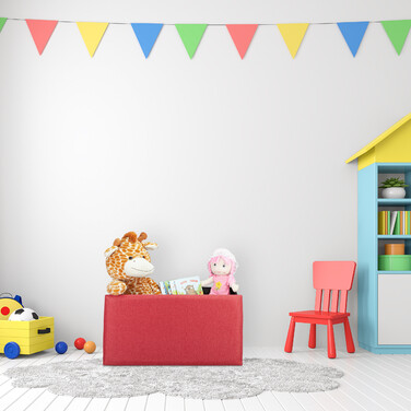 Relaxdays Sitzbank Leinen-Optik