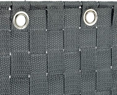 Relaxdays Hängeorganizer Stoff, Türorganizer mit 3 Aufbewahrungskörben, Wandorganizer Bad, PP, HBT: 75x25x15cm, (15 x 25 x 75 cm, Grau)