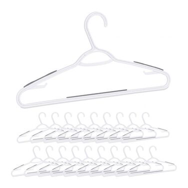 Relaxdays Antirutsch Kleiderbügel 20er Pack