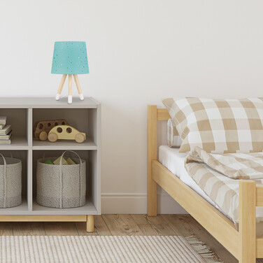 Relaxdays Tischlampe Kinderzimmer Sterne