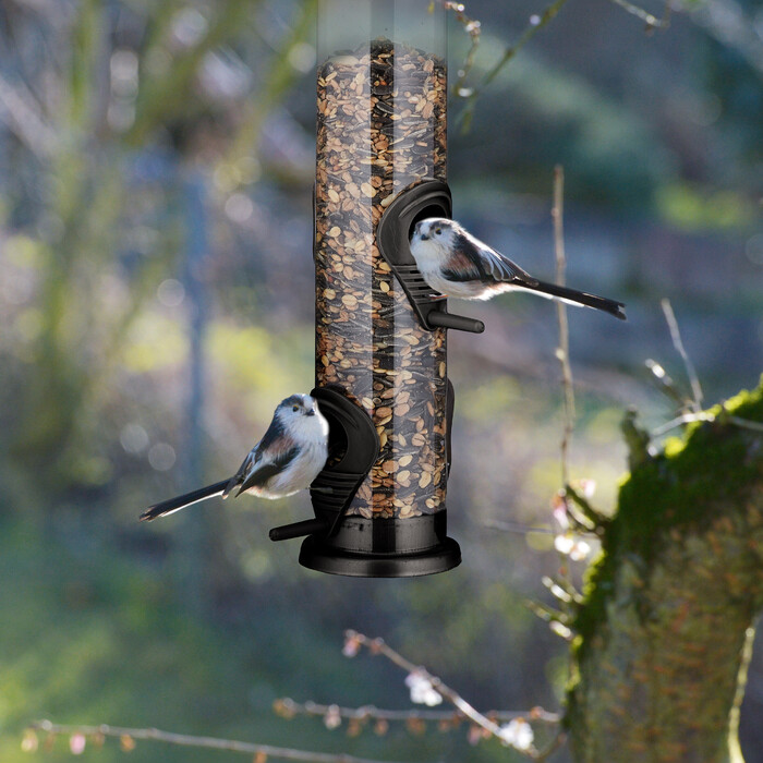 Relaxdays Vogelfutterspender zum Aufhängen