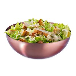 Relaxdays Salatschüssel aus Edelstahl