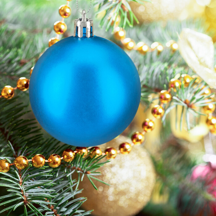 Relaxdays Weihnachtskugeln 100er Set