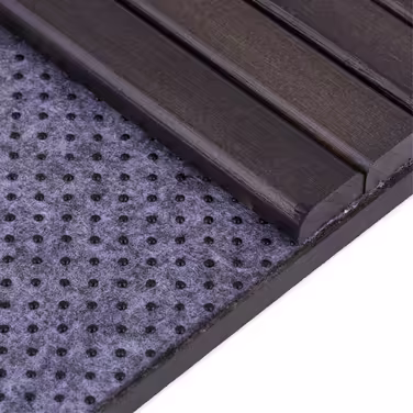 Relaxdays Sofatablett Bambus dunkelbraun