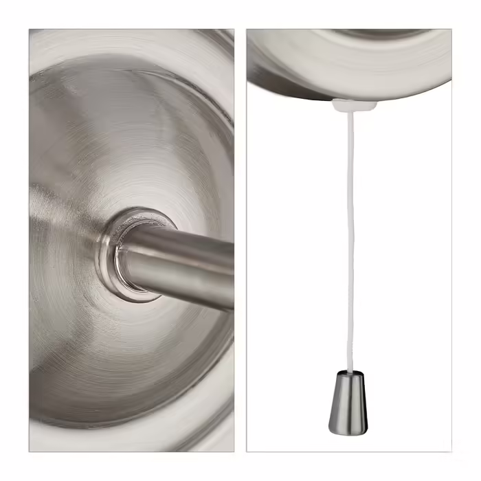 Relaxdays Wandlampe mit Schirm