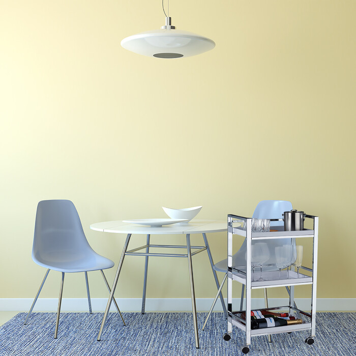 Relaxdays Servierwagen mit 3 abnehmbaren Tabletts