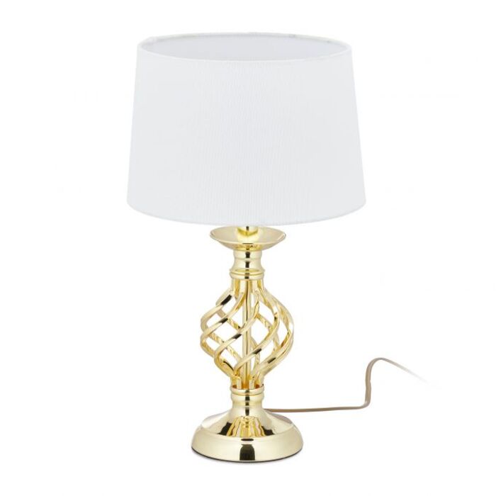 Relaxdays Tischlampe modern dimmbar