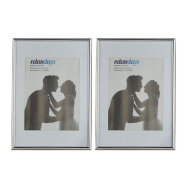 Relaxdays Bilderrahmen 2er Set 20x30 cm