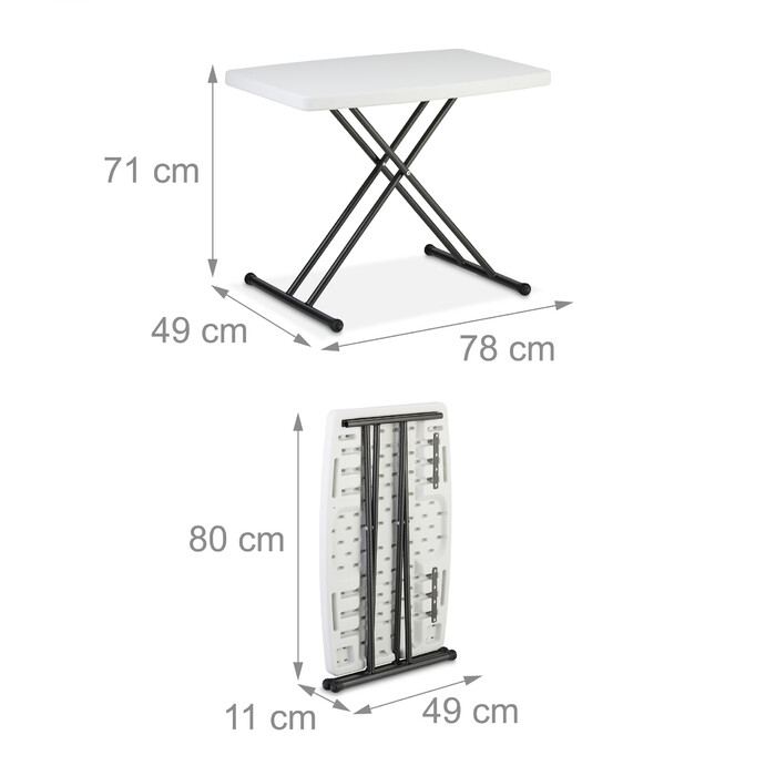 Relaxdays Campingtisch klappbar