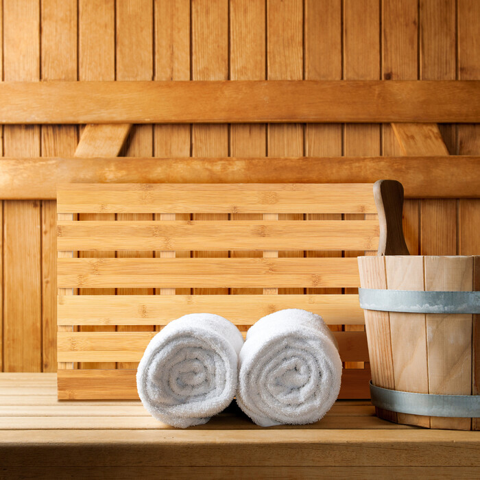 Relaxdays Bambus Badematte natur