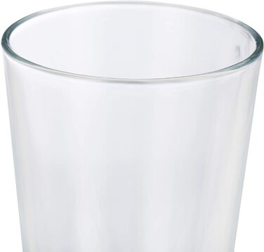 Relaxdays 18er Set Trinkgläser, dickwandige Wassergläser, schlichtes Design, spülmaschinenfest, 500 ml, transparent